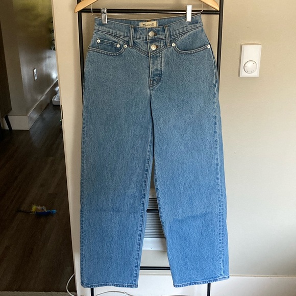 Madewell The Perfect Vintage Wide Leg Jean in Harding Wash - Picture 3 of 14
